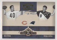 2005 Donruss Throwback Threads Collection Kyle Orton Stefan LeFors Rookie RC fm0