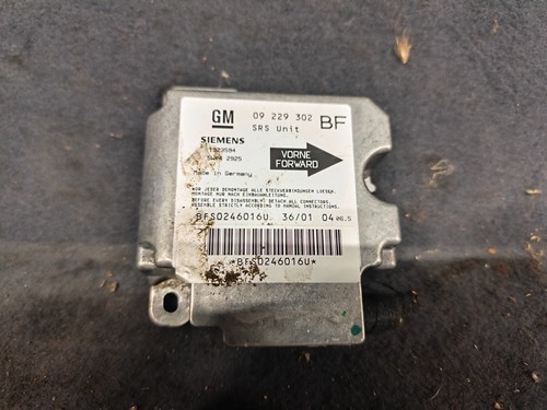 Opel Airbagsteuergerät Steuergerät Airbag Sensor GM 09229302