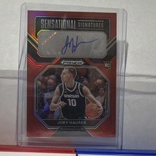Panini Prizm Draft Joey Hauser Sensational Signatures Red Auto /149 #SS-JHS Spa…