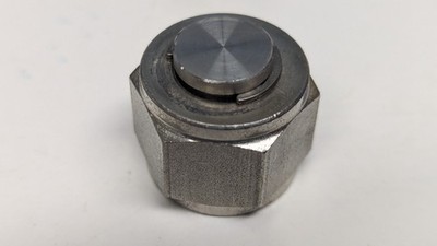 Used Gyrolok 1/2'' Tube Fitting Plug, 316 SS, 8P316