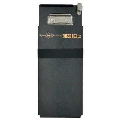 Posse Box Posse - Cite Book Caddy - CHP50-BV Top Opening Black Vinyl