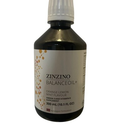 Zinzino - Balance Oil+ Orange Lemon Mint - 300 ml Exp 2028 (Ships from the US)