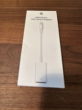 Apple MD821ZM/A Lightning to USB 3 Camera Adapter for iPad iPhone iPod - New