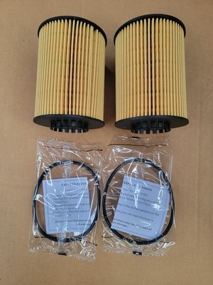 2 x Oil Filter X10023 For 2023, 2022, 2021, 2020, 2019, 2018 VW Atlas 3.6L 6Cyl