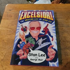 Signed Excelsior! The Amazing Life of Stan Lee 2002 Book 1290/3000 limited