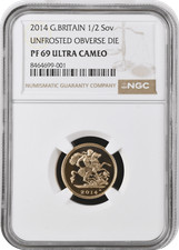 2014 Mule Mint Error Half  Gold Sovereign