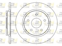 2X Bremsscheibe Ø305Mm Hinten Voll FüR Chrysler Voyager IV 2.8 CRD Grand