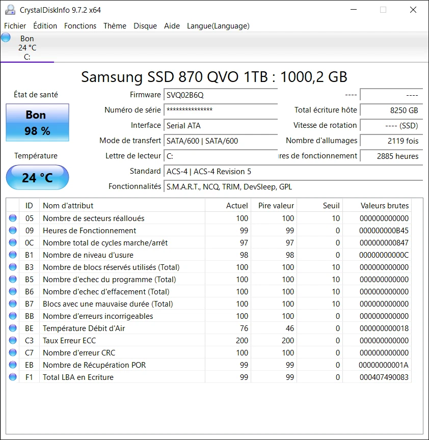 Asus Vivobook 15,6" - Core i3 6006U @2Ghz - SSD 1To - RAM 12Go - Photo 3/4