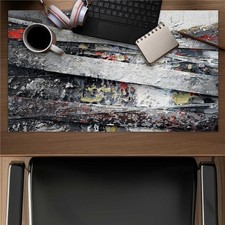 Begin Home Decor C1DM1424JG37O5 14 x 24 in. Industrial  Texturized Abstract ...
