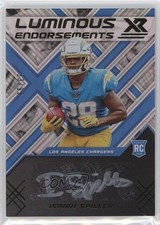 2022 Panini XR Luminous Endorsements 33/99 Isaiah Spiller #LUM-IS Auto 0nr3