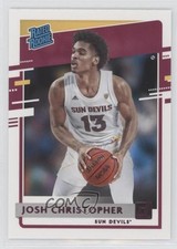 2021 Chronicles Draft Picks Donruss Rated Rookies Pink Josh Christopher #47 03cg