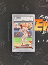 1992 Fleer Ultra Baseball #486 Reggie Sanders RC Base BGN 9 M03