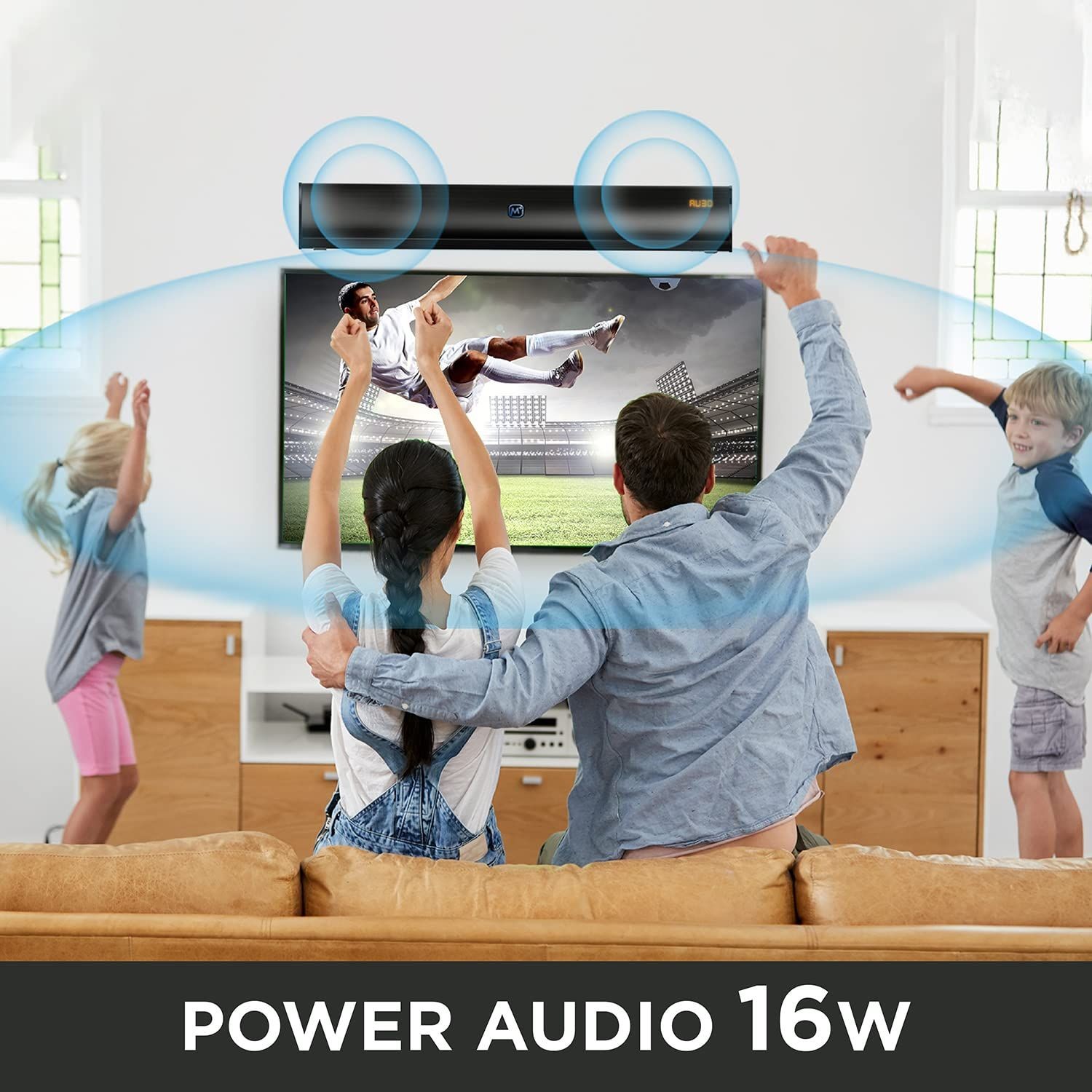 SOUNDBAR BLUETOOTH ALTOPARLANTE SMART TV LED BIG 71 Cm CON DISPLAY + TELECOMANDO foto 3