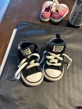 Converse Chuck Taylor All Star Black High Tops Sneakers Toddler Size 5