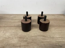 LoveSac Sactionals Feet Foot : Dark Walnut (Set of 4)