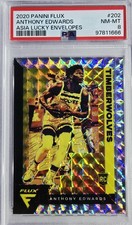 2020-21 Panini Flux Rookie RC Anthony Edwards Asia Lucky Envelopes #202 PSA 8 ✨️