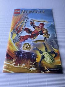 LEGO BIONICLE Tahu - Master of Fire 70787 Complete + Instructions and Gold Mask