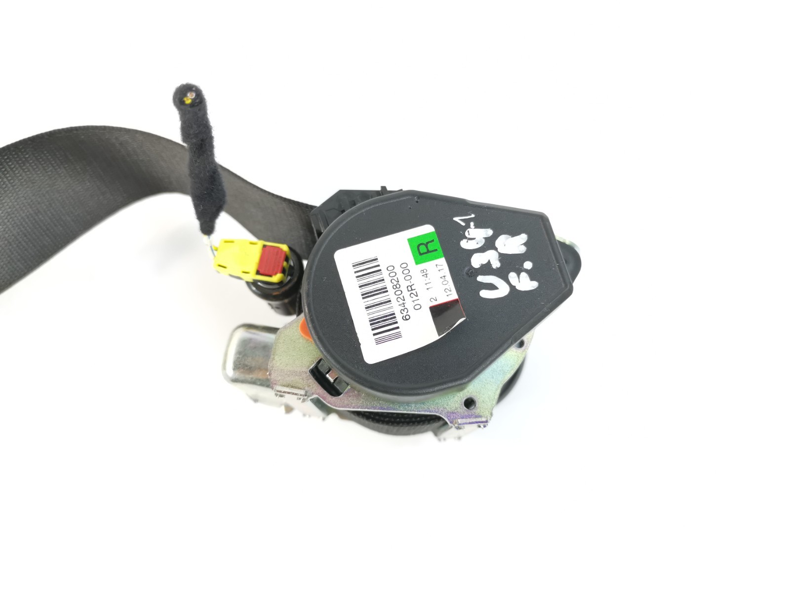 Maserati Levante 3.0 AWD 2017 Front Right Seat Belt Retractor 634208200 OEM