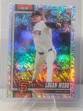 2026 Topps Series 1 - Logan Webb #69 sand glitter foil!