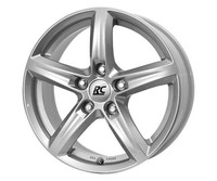 1X Rc-Design RC24 Kristallsilber 6.0Jx15 4X100 ET37