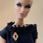 DOLL Pin Brooch  FOR Integrity Toys Poppy Parker Barbie Repro Vintage Silkstone