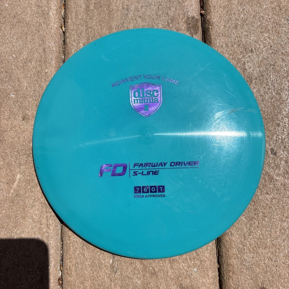 Disc Golf Lot Of 3 Blue Disc Mania Driver - Image 3 of 4