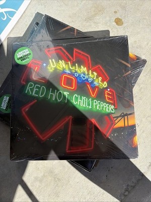 Sealed Red Hot Chili Peppers Unlimited Love Store Exclusive Emerald Vinyl 2xLP