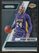 2017 Panini Prizm Fundamentals Kobe Bryant Hyper #2 card