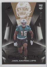 2021 Panini Black Rookies Copper 13/25 Jaelan Phillips #148 0d44