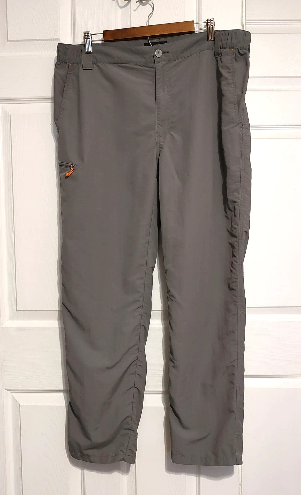 Orvis Jackson Quick Dry Pants Size XL (40x31) Nylon 2A8B Gray Fishing Trail Hike