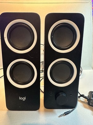 Logitech Z200 Multimedia Lautsprecher 2.0 Stereo PC Boxen   Schwarz  