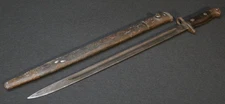 WWI Era British Army P07 Wilkinson Pattern Bayonet 12-1918 Dated, WWII Reissued