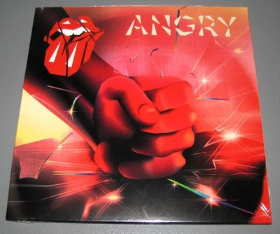 Single 7" Schallplatte - Rolling Stones - Angry - Red Vinyl - 2023 - OVP - Bild 1 von 4
