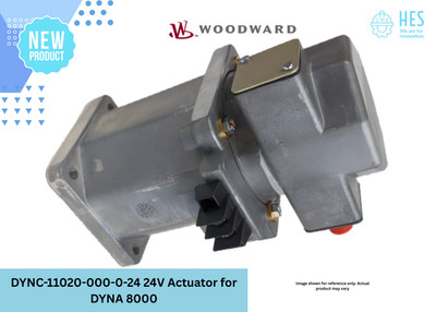 New Woodward DYNC-11020-000-0-24 24V Actuator for DYNA 8000 (OEM Part)
