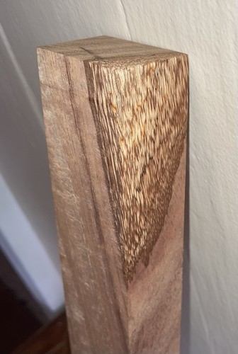 One Piece Fiddleback Curl Hawaiian Koa Wood ~19+" x 1 3/4" x 1 3/4" (#681) - Picture 14 of 14