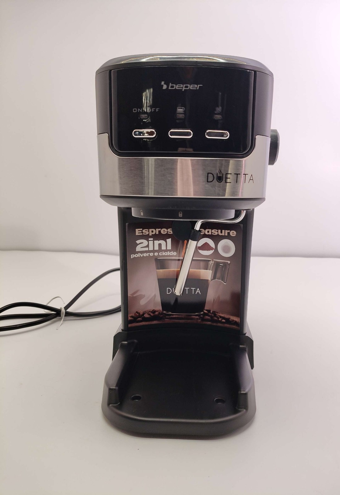 Macchina da caffè a capsule Beper P101CAF100 Duetta - 1100W foto 3