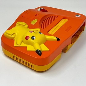 [NTSC-U,J] N64 Nintendo 64 pikachu orange pokemon memory