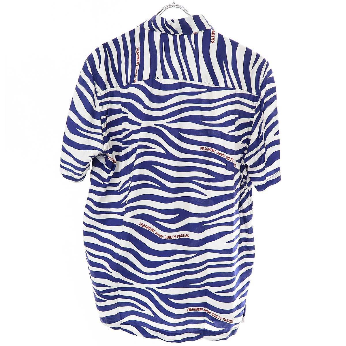 MoMo ページ　FRAGMENT × WACKO MARIA Wacko Maria - Fragment Printed Cotton-Jersey T-Shirt - Black