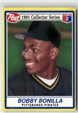 1991 Post Cereal #14 Bobby Bonilla Pittsburgh Pirates