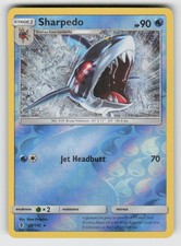 Reverse Holo Sharpedo 28/145 Rare Guardians Rising Near Mint
