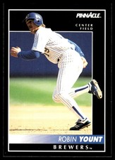 Robin Yount 1992 Pinnacle #38 Brewers MLB READ FREE SHIPPING AutographDen