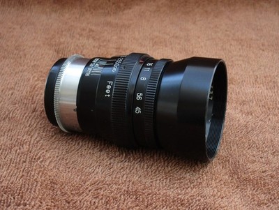 vintage Soligor 135mm f4.5 lens for Argus C series cameras - needs TLC