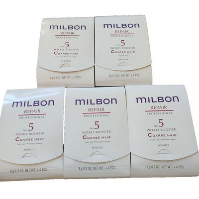 Milbon System Treatment No.5 Repair Course Hair 9g×4 5Boxes Haarpflege
