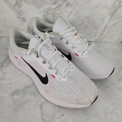 Nike Winflo 10 Turnschuhe UK 12 Herren Weiß Laufschuhe DV4022-100 Air