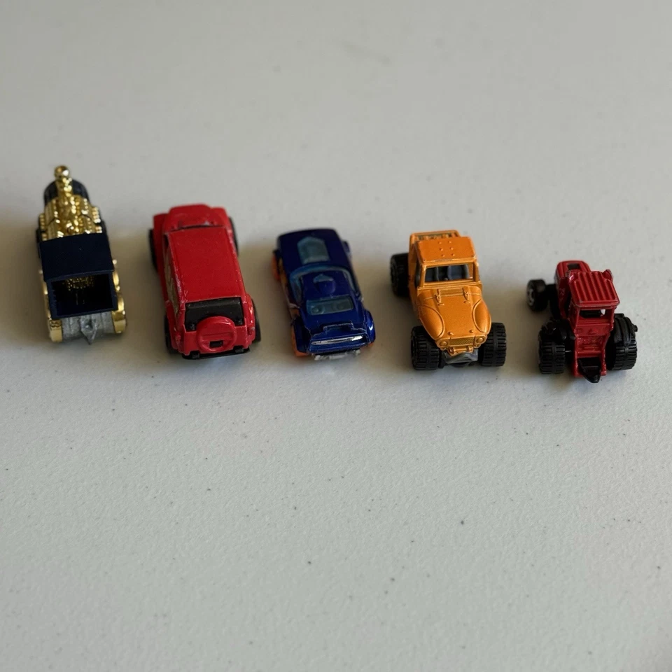 Hot Wheels Matchbox Lot 5 Fast Fish Rescue 4x4 Rail Rodder Tractor Diecast Cars - Image 4 of 4