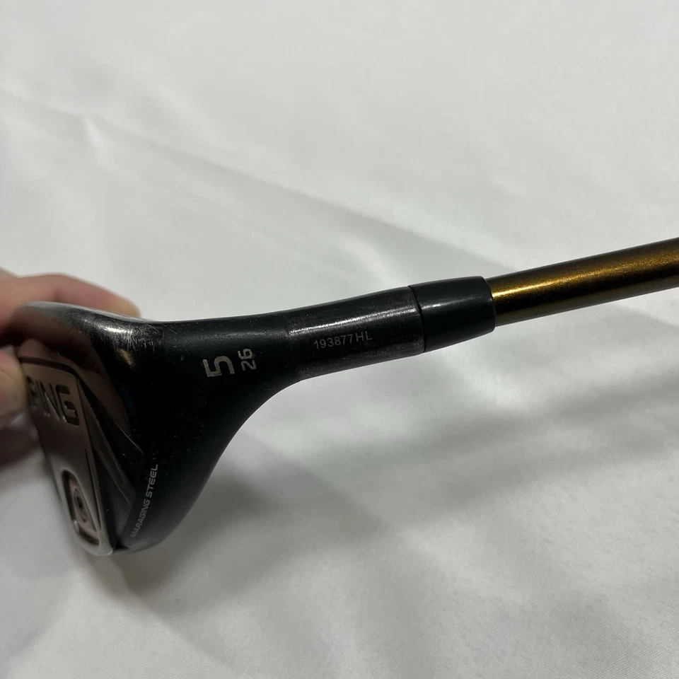 Eje de grafito Ping G400 5-26* híbrido rígido flexible para diestros Alta CB 70 g Foto 4 de 4