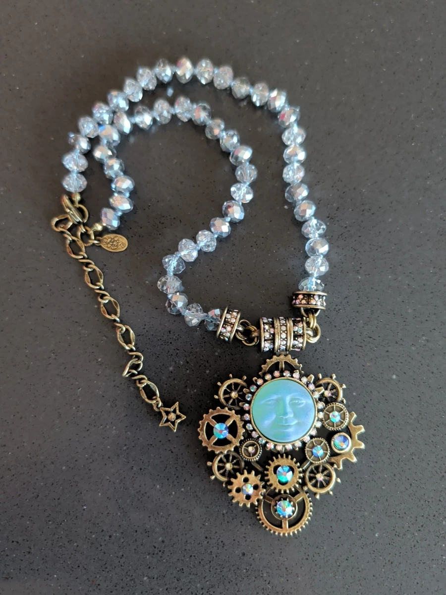 Collana Kirks Folly Con Ciondolo A Stella Polare - Catena Tono Argento, Perline - Foto 5