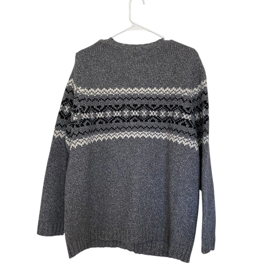 Suéter estilo vintage Sonoma Fair Isle XL para mujer abuela/abuelo Foto 3 de 4