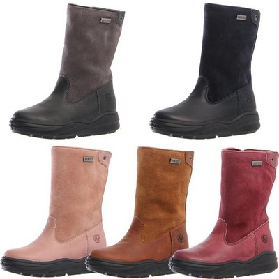 Naturino ASPEN Kinder Lederstiefel Rainstep wasserdicht Reißverschluss Gr.33-40