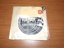 Aircraft Radar Equipped Decal 581-325
